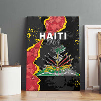 Haiti 1964 Canvas Wall Art Coat Of Arms Unique Style