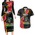 Personalised Haiti 1964 Couples Matching Long Sleeve Bodycon Dress and Hawaiian Shirt Coat Of Arms Unique Style