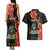 Personalised Haiti 1964 Couples Matching Tank Maxi Dress and Hawaiian Shirt Coat Of Arms Unique Style