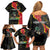 Personalised Haiti 1964 Family Matching Off Shoulder Short Dress and Hawaiian Shirt Coat Of Arms Unique Style