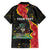 Personalised Haiti 1964 Family Matching Short Sleeve Bodycon Dress and Hawaiian Shirt Coat Of Arms Unique Style