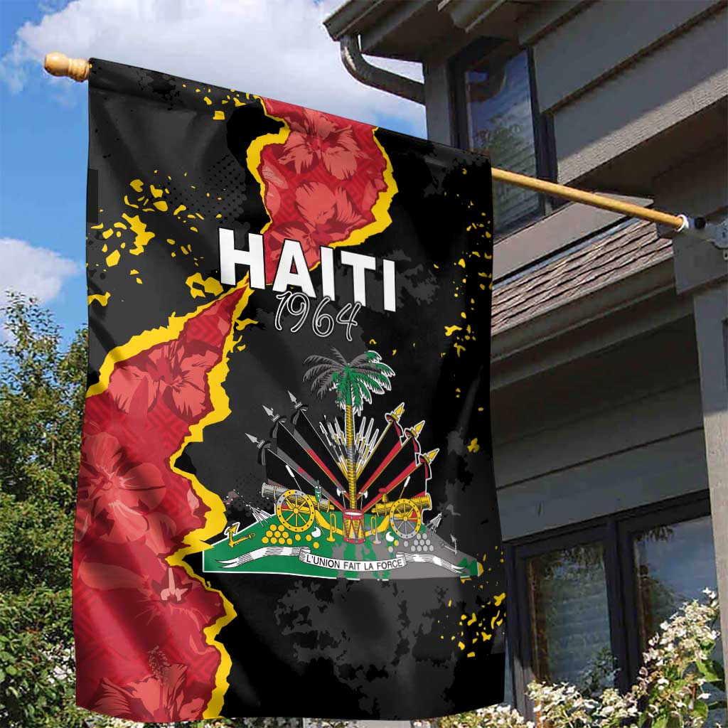 Haiti 1964 Garden Flag Coat Of Arms Unique Style