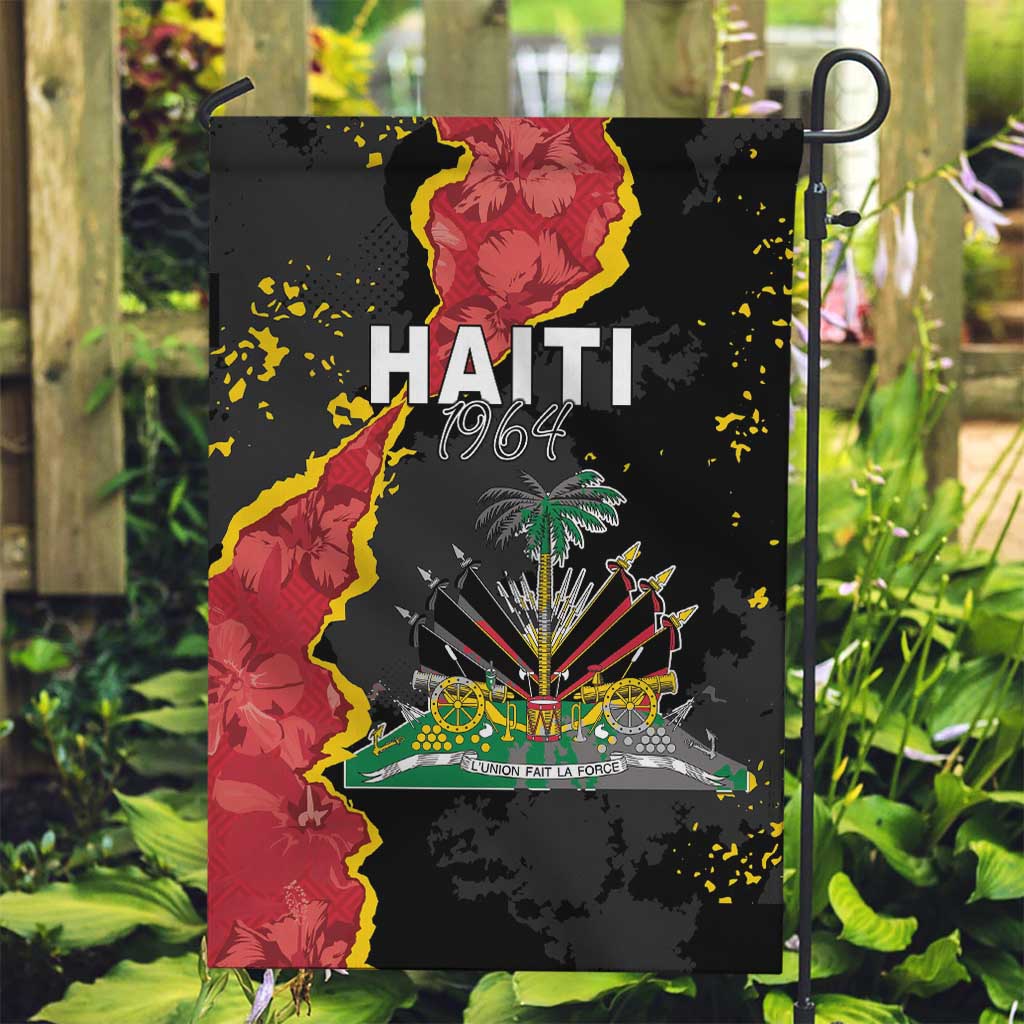 Haiti 1964 Garden Flag Coat Of Arms Unique Style