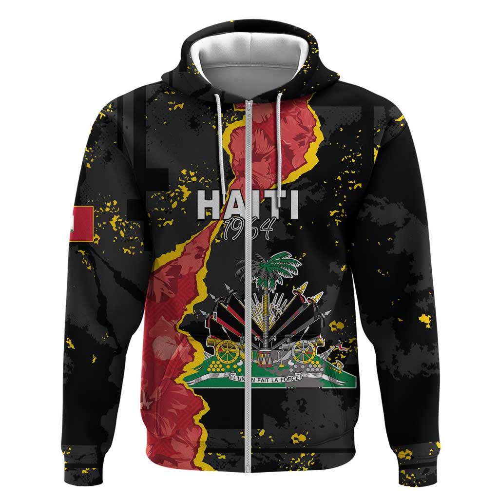 Personalised Haiti 1964 Hoodie Coat Of Arms Unique Style