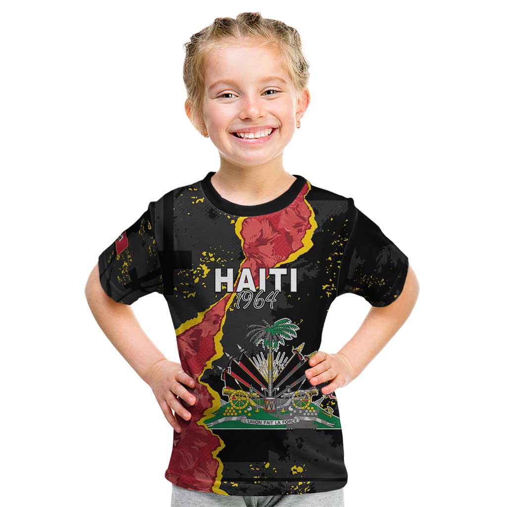 Personalised Haiti 1964 Kid T Shirt Coat Of Arms Unique Style