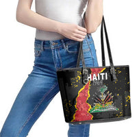 Haiti 1964 Leather Tote Bag Coat Of Arms Unique Style