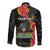 Personalised Haiti 1964 Long Sleeve Button Shirt Coat Of Arms Unique Style