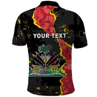 Personalised Haiti 1964 Polo Shirt Coat Of Arms Unique Style