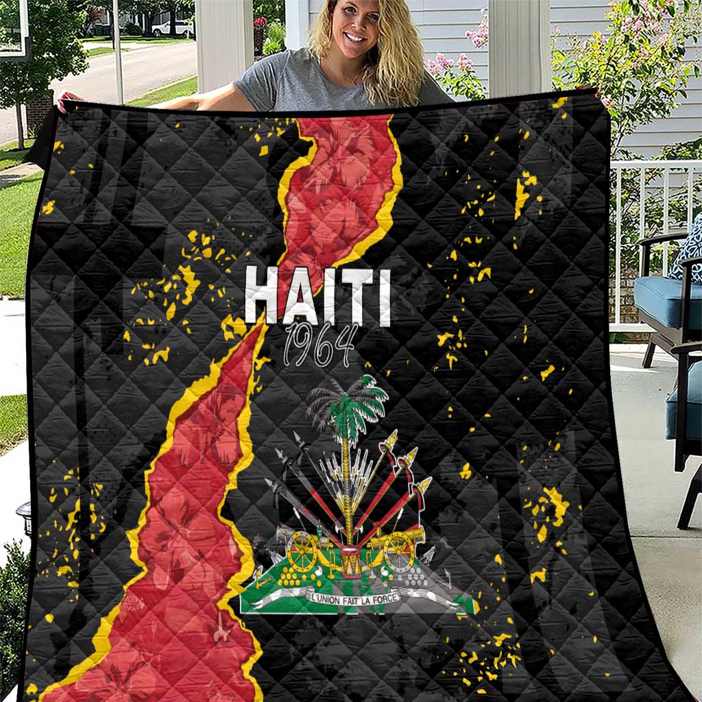 Haiti 1964 Quilt Coat Of Arms Unique Style