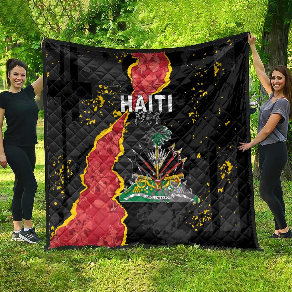 Haiti 1964 Quilt Coat Of Arms Unique Style