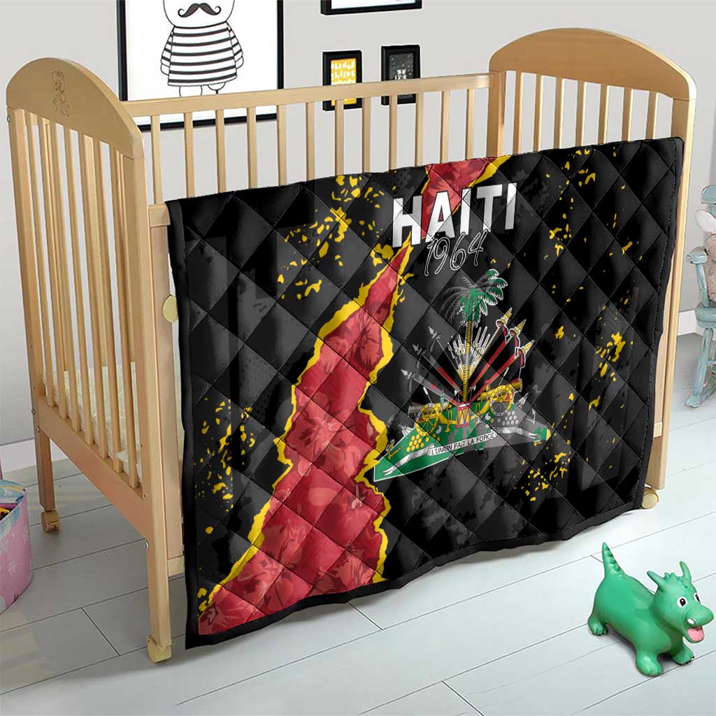 Haiti 1964 Quilt Coat Of Arms Unique Style