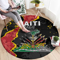 Haiti 1964 Round Carpet Coat Of Arms Unique Style