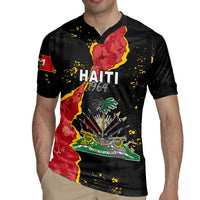 Personalised Haiti 1964 Rugby Jersey Coat Of Arms Unique Style