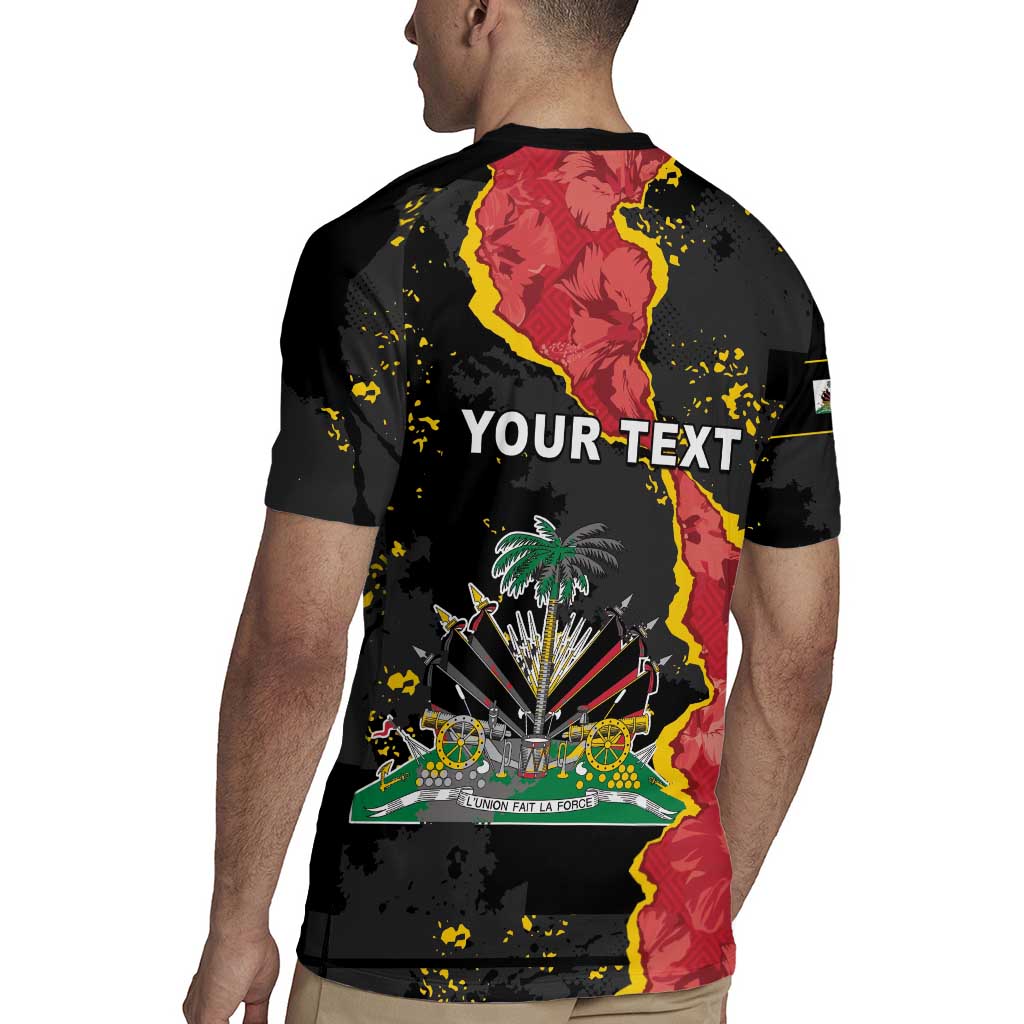 Personalised Haiti 1964 Rugby Jersey Coat Of Arms Unique Style