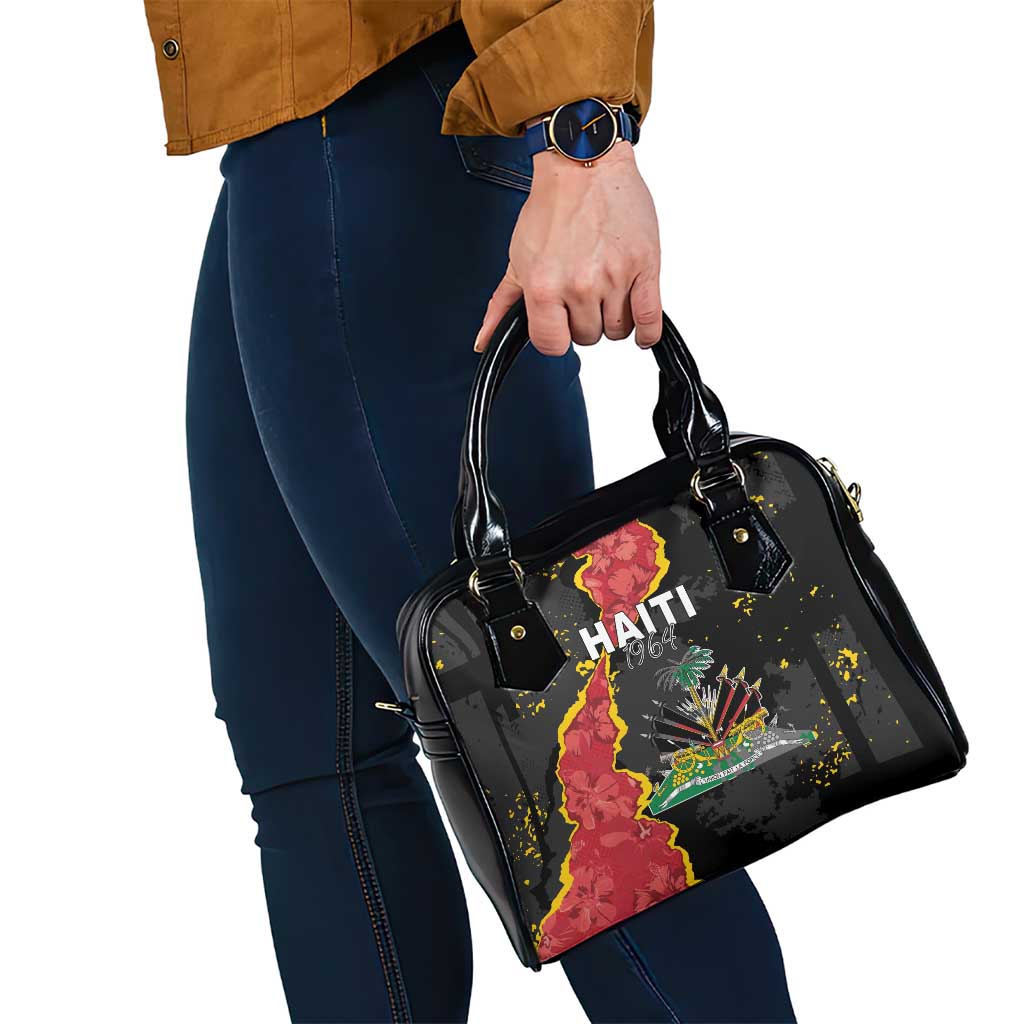 Haiti 1964 Shoulder Handbag Coat Of Arms Unique Style