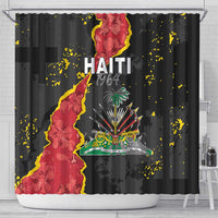 Haiti 1964 Shower Curtain Coat Of Arms Unique Style