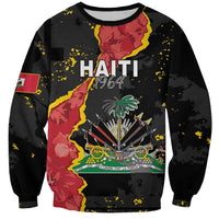 Personalised Haiti 1964 Sweatshirt Coat Of Arms Unique Style