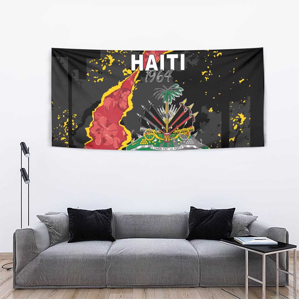Haiti 1964 Tapestry Coat Of Arms Unique Style
