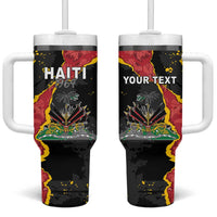 Personalised Haiti 1964 Tumbler With Handle Coat Of Arms Unique Style