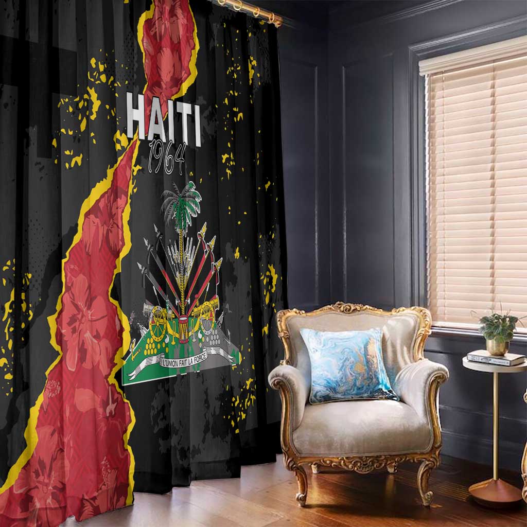 Haiti 1964 Window Curtain Coat Of Arms Unique Style
