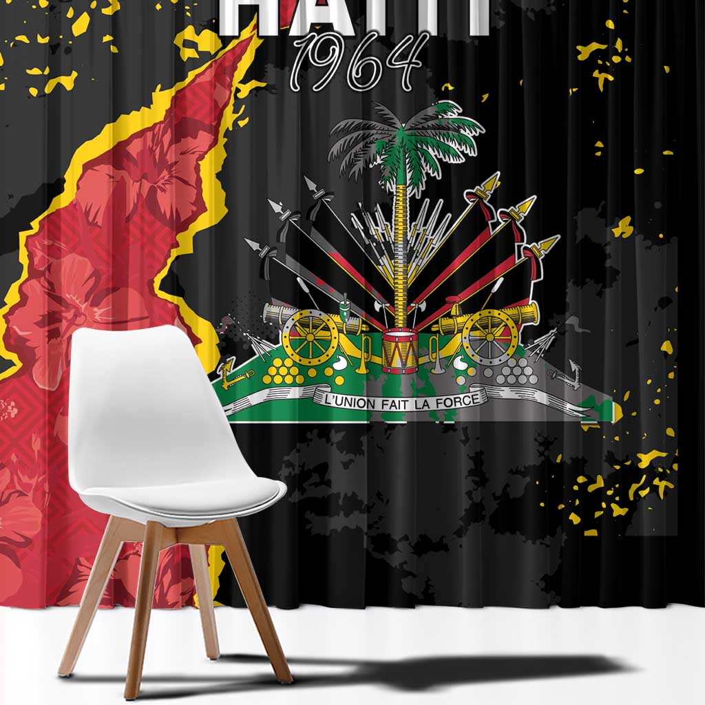 Haiti 1964 Window Curtain Coat Of Arms Unique Style