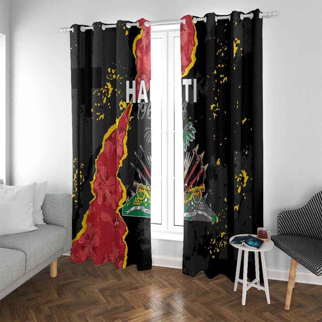 Haiti 1964 Window Curtain Coat Of Arms Unique Style