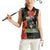 Personalised Haiti 1964 Women Sleeveless Polo Shirt Coat Of Arms Unique Style