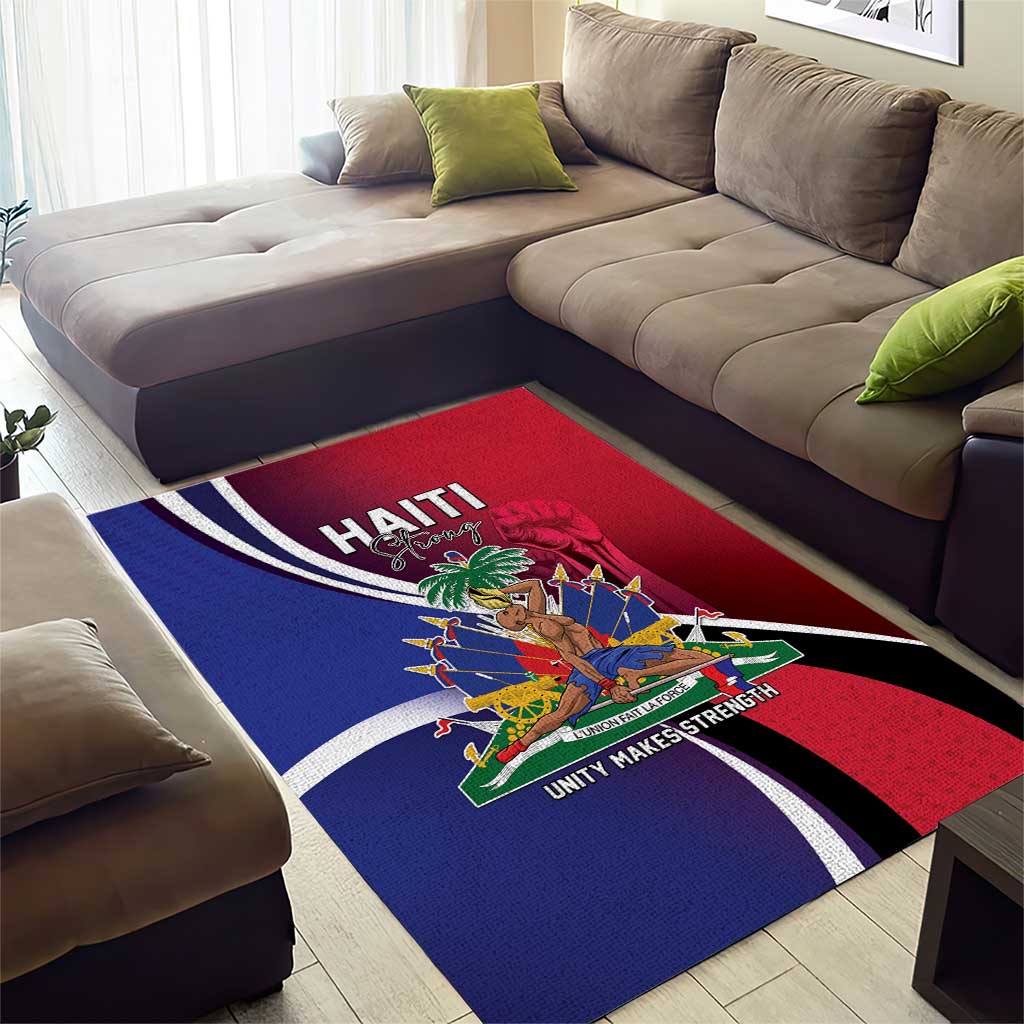 Haiti Strong Area Rug Kenbe Fem Ayiti