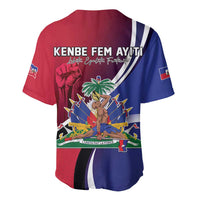 Haiti Strong Baseball Jersey Kenbe Fem Ayiti
