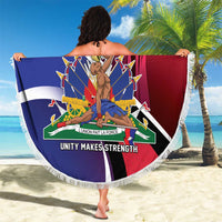 Haiti Strong Beach Blanket Kenbe Fem Ayiti