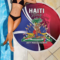 Haiti Strong Beach Blanket Kenbe Fem Ayiti