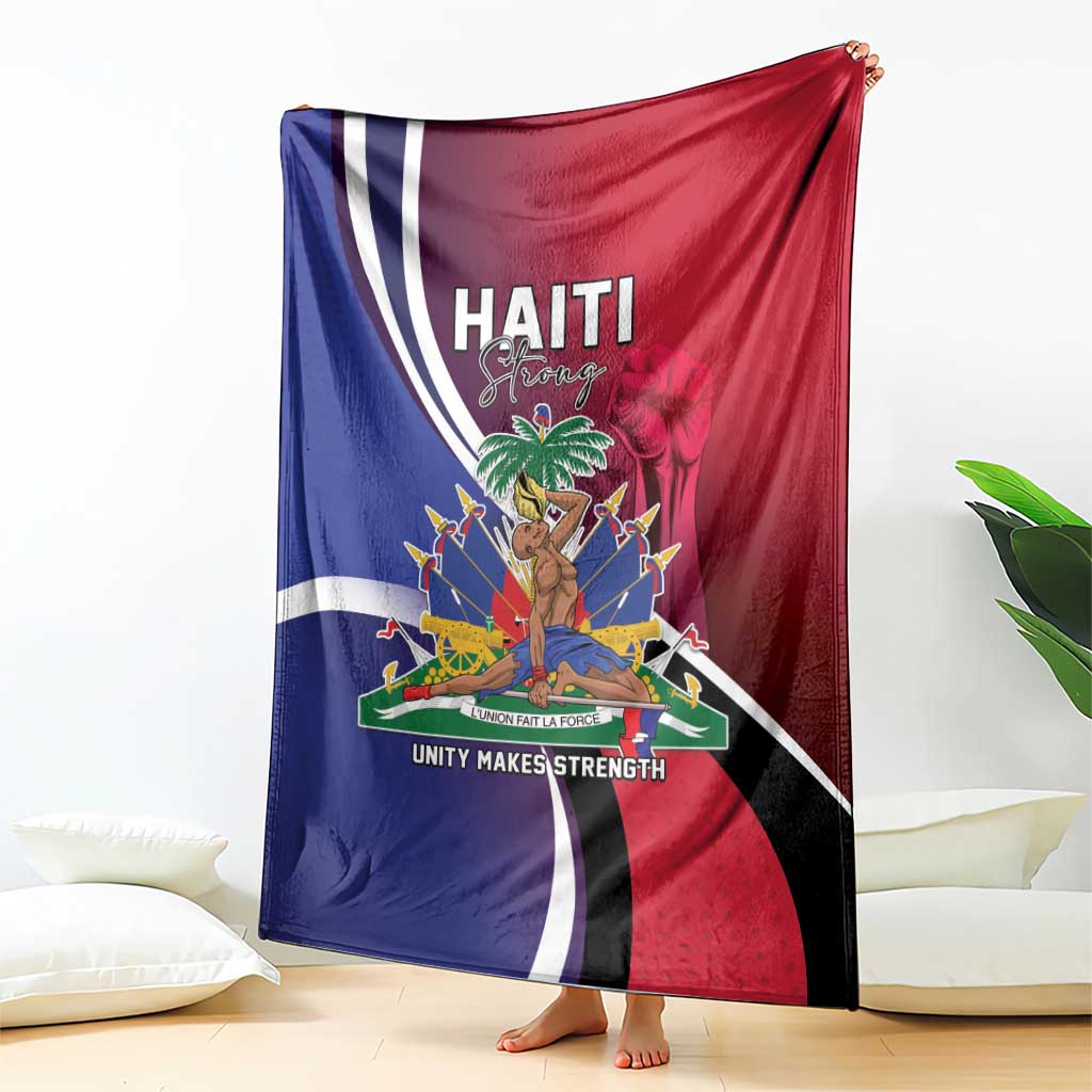 Haiti Strong Blanket Kenbe Fem Ayiti