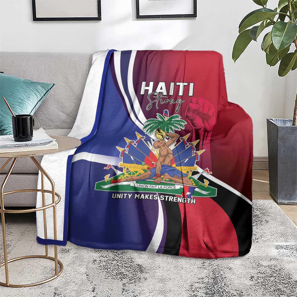 Haiti Strong Blanket Kenbe Fem Ayiti