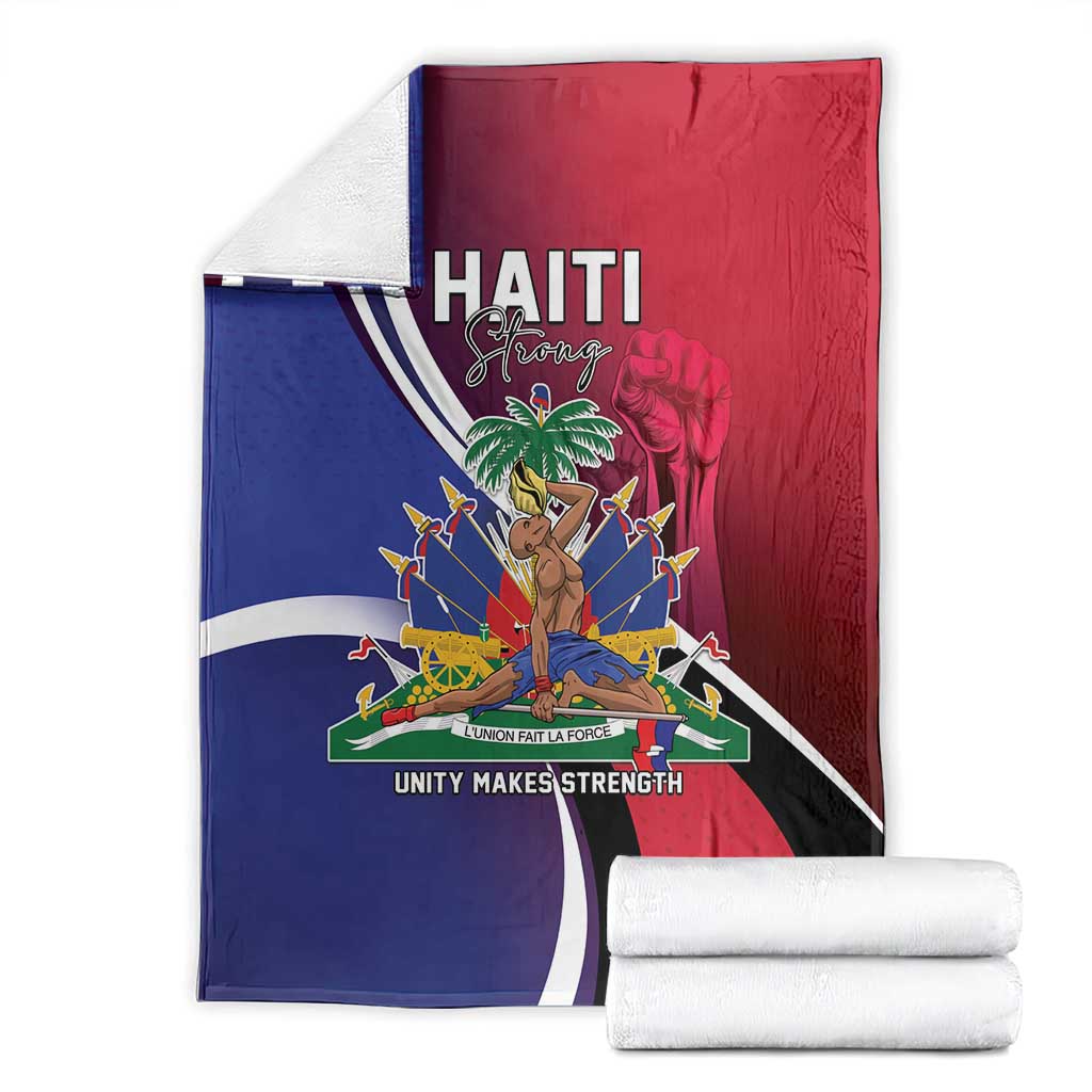 Haiti Strong Blanket Kenbe Fem Ayiti