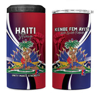Haiti Strong 4 in 1 Can Cooler Tumbler Kenbe Fem Ayiti