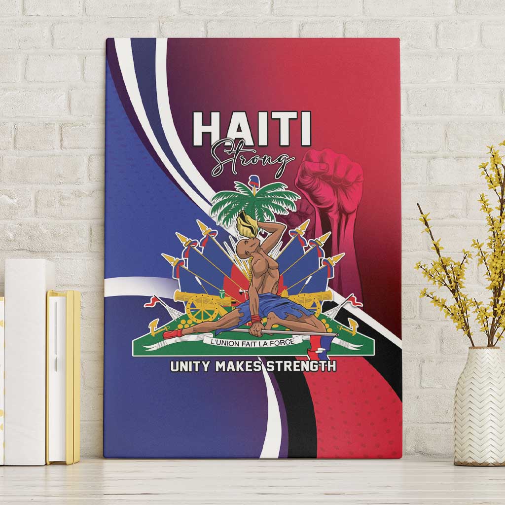 Haiti Strong Canvas Wall Art Kenbe Fem Ayiti