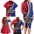 Haiti Strong Family Matching Long Sleeve Bodycon Dress and Hawaiian Shirt Kenbe Fem Ayiti