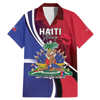 Haiti Strong Family Matching Mermaid Dress and Hawaiian Shirt Kenbe Fem Ayiti
