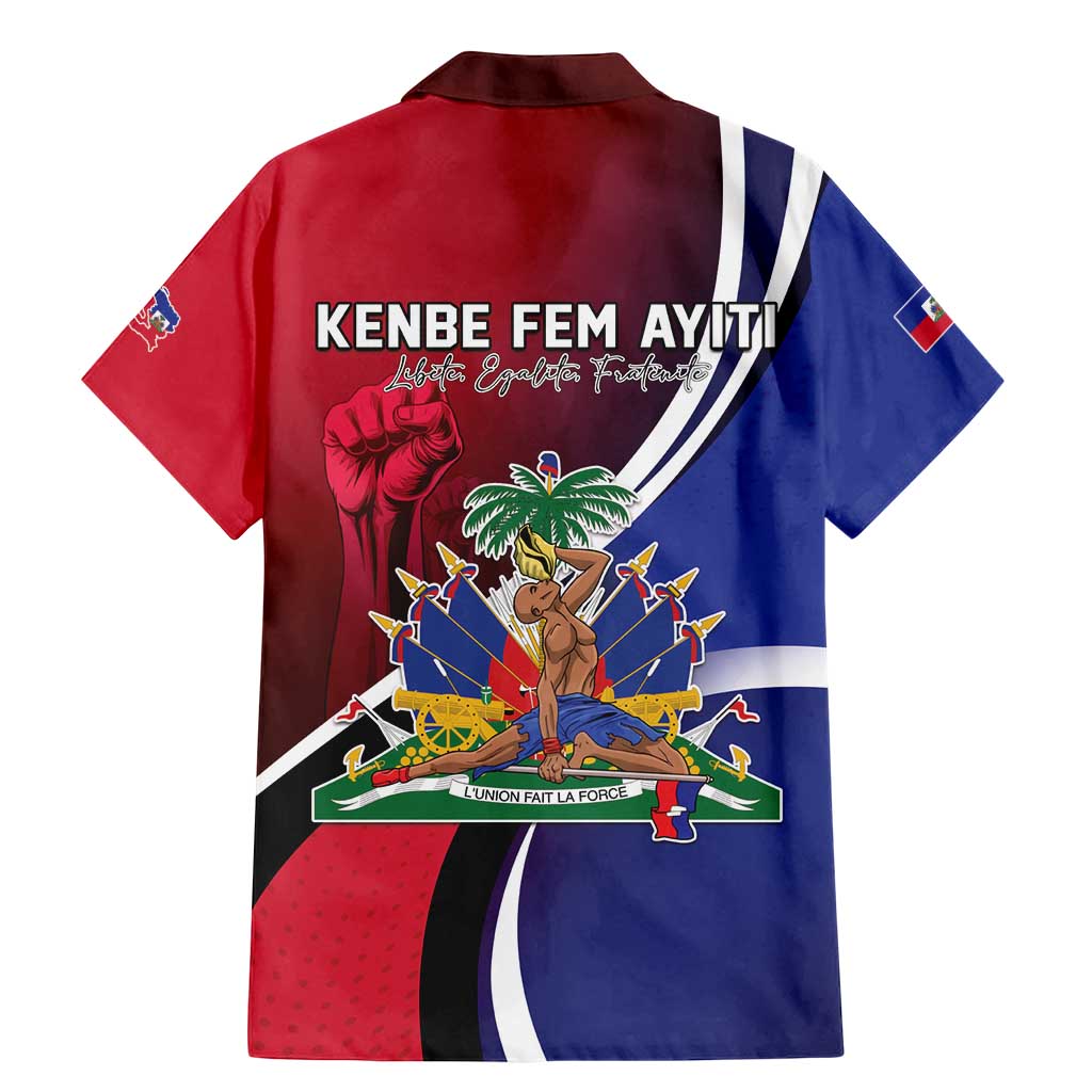 Haiti Strong Family Matching Mermaid Dress and Hawaiian Shirt Kenbe Fem Ayiti