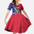 Haiti Strong Family Matching Off The Shoulder Long Sleeve Dress and Hawaiian Shirt Kenbe Fem Ayiti