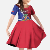 Haiti Strong Family Matching Puletasi and Hawaiian Shirt Kenbe Fem Ayiti