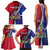 Haiti Strong Family Matching Tank Maxi Dress and Hawaiian Shirt Kenbe Fem Ayiti