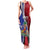 Haiti Strong Family Matching Tank Maxi Dress and Hawaiian Shirt Kenbe Fem Ayiti