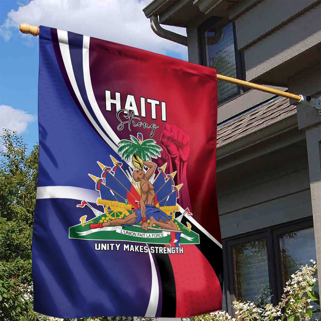 Haiti Strong Garden Flag Kenbe Fem Ayiti