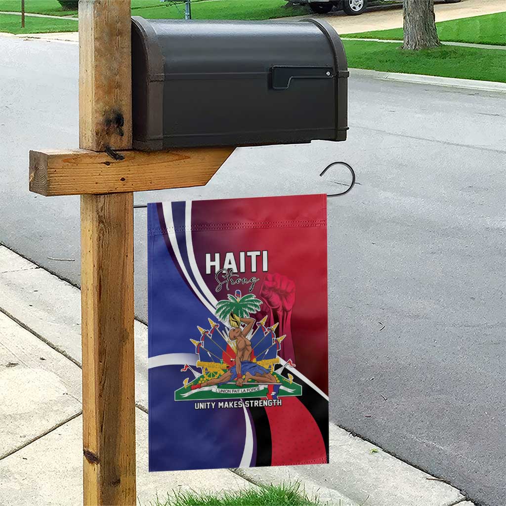 Haiti Strong Garden Flag Kenbe Fem Ayiti
