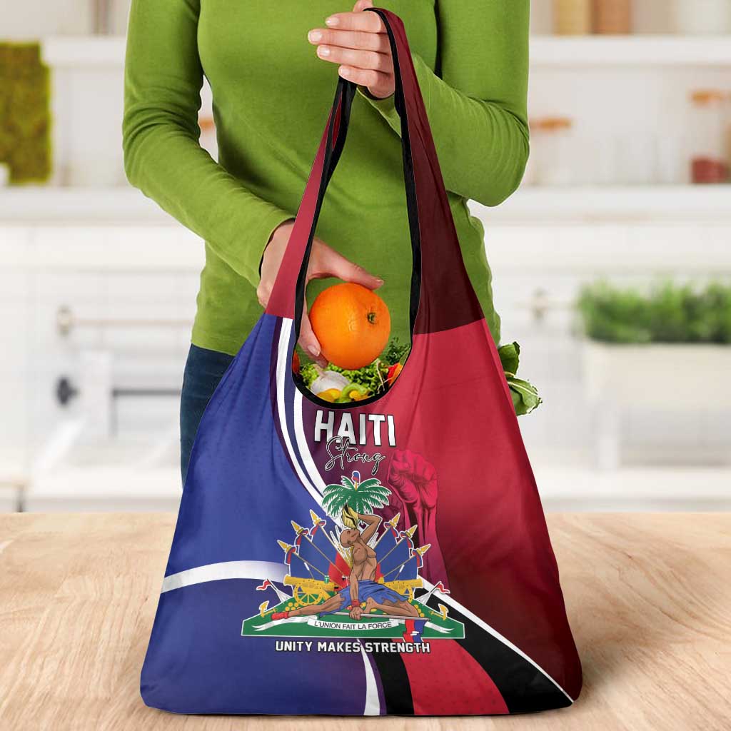 Haiti Strong Grocery Bag Kenbe Fem Ayiti