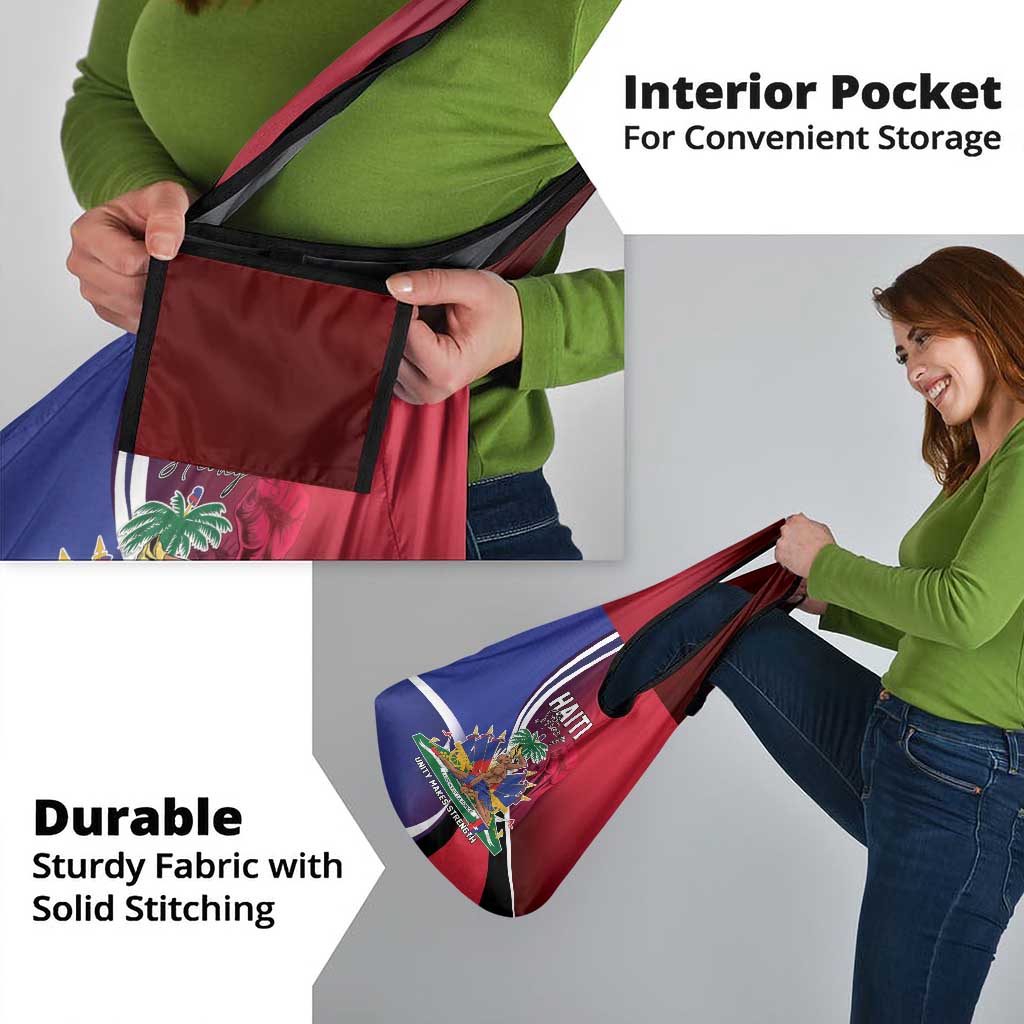 Haiti Strong Grocery Bag Kenbe Fem Ayiti