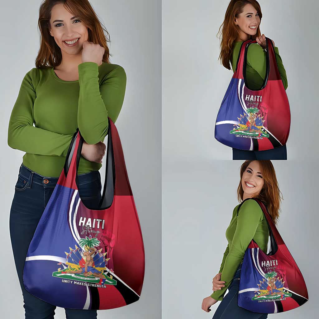 Haiti Strong Grocery Bag Kenbe Fem Ayiti