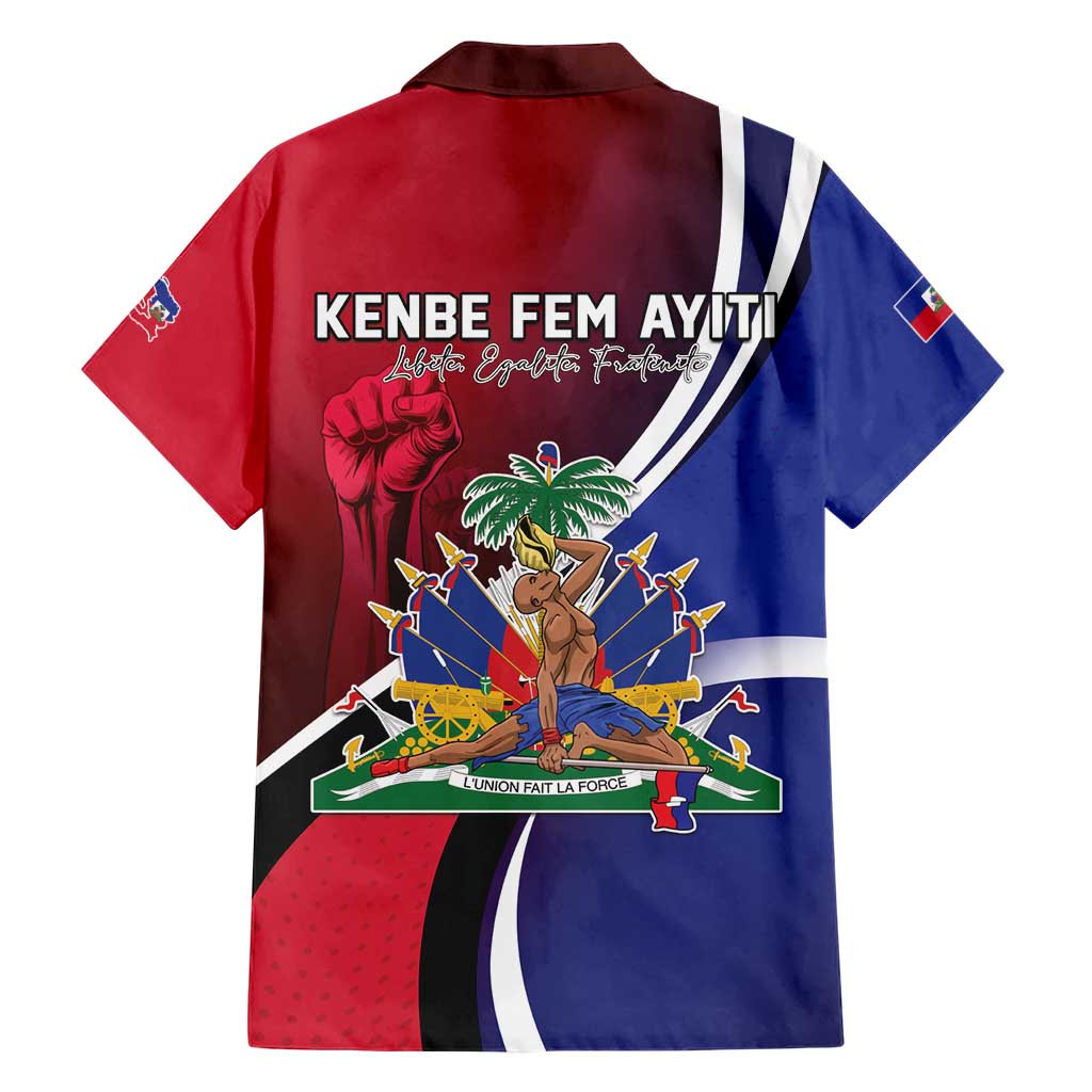 Haiti Strong Hawaiian Shirt Kenbe Fem Ayiti