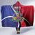 Haiti Strong Hooded Blanket Kenbe Fem Ayiti